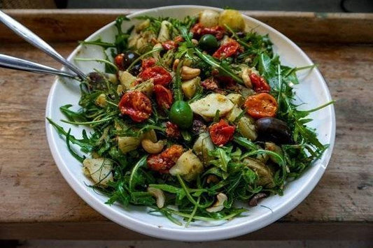 15 Minute Pesto Potato Salad - Nourished Natural Health