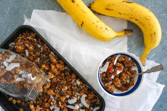 Banana Bread Granola - Nourished Natural Health