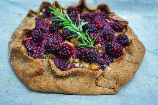 Blackberry Rosemary Galette - Nourished Natural Health