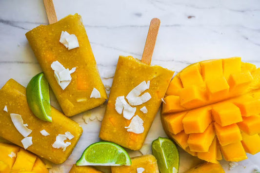 Coconut Mango Popsicles - Nourished Natural Health