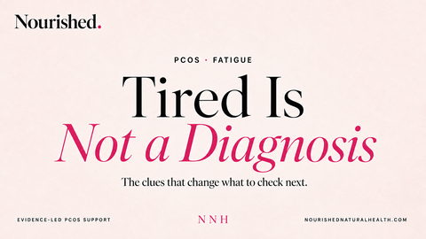 PMOS/PCOS Fatigue: Why You Feel Tired and What to Do About It