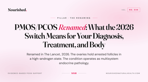 PMOS/PCOS Renamed: What the 2026 Switch Means for Your Diagnosis, Treatment, and Body