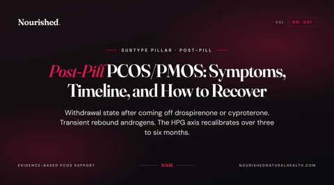 Post-Pill PCOS/PMOS: Symptoms, Timeline, and How to Recover