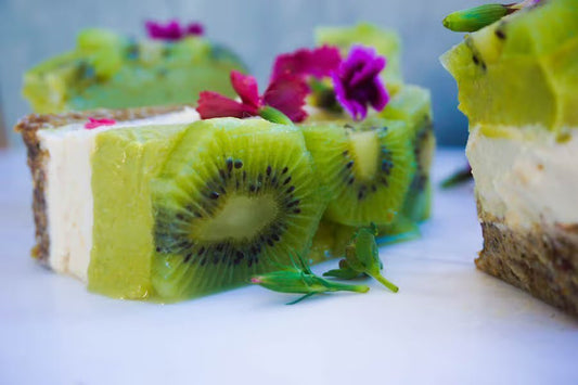Raw Kiwi Ice Cream Cake - Nourished Natural Health