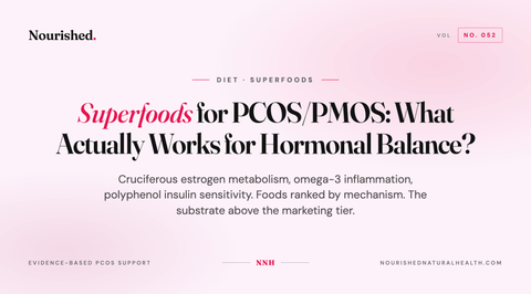 Superfoods for PCOS/PMOS: What Actually Works for Hormonal Balance?