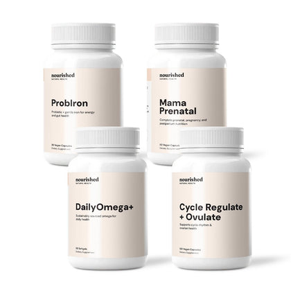 Embarazo + Fertilidad + Bundle Postparto Essentials - Bundle & Save