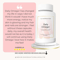 Thumbnail for Nourished Daily Omega+ - Nourished Natural Health